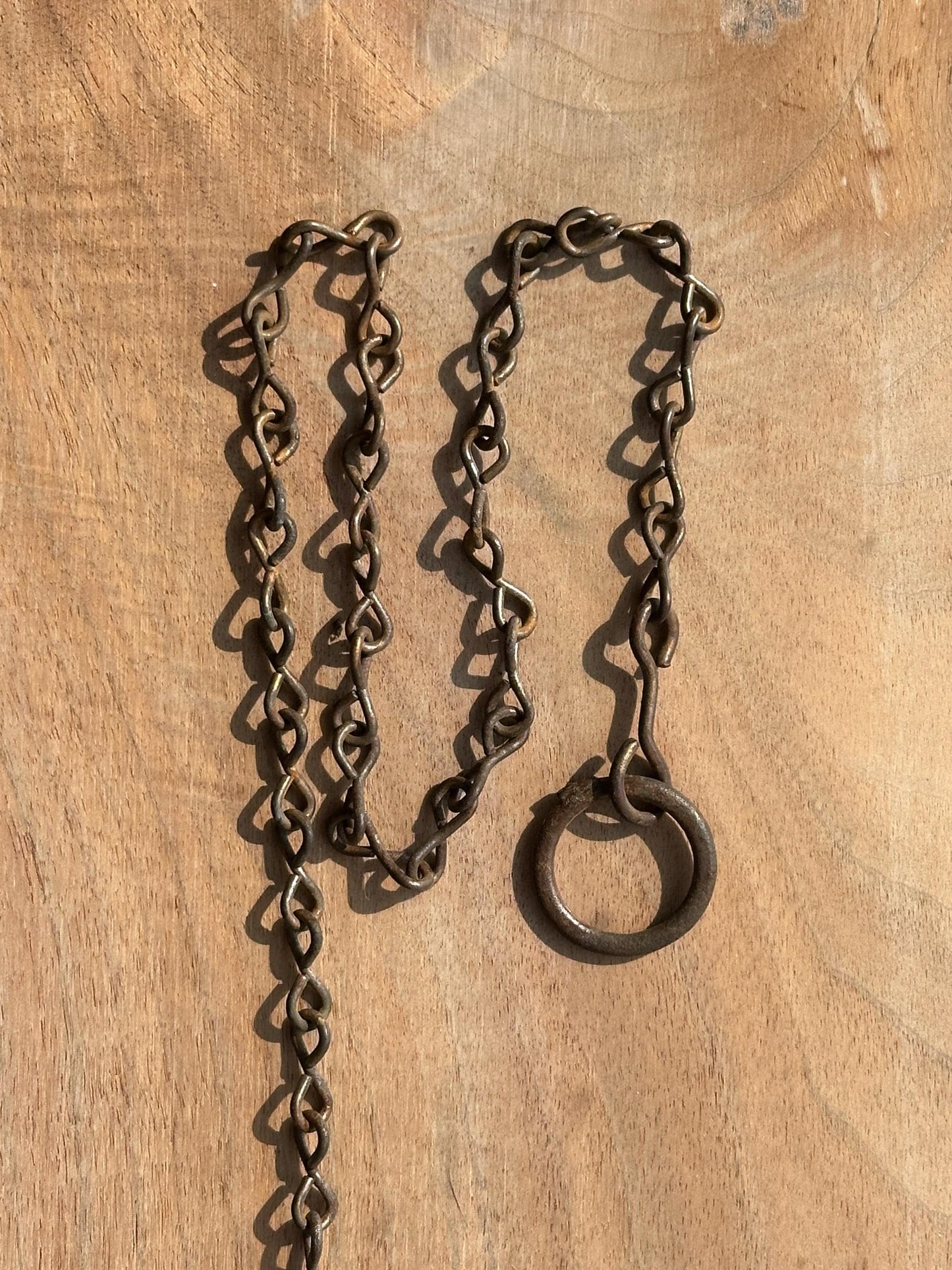 Antique Victorian Bronze Door Latch with Chain Pull – Eastlake Style