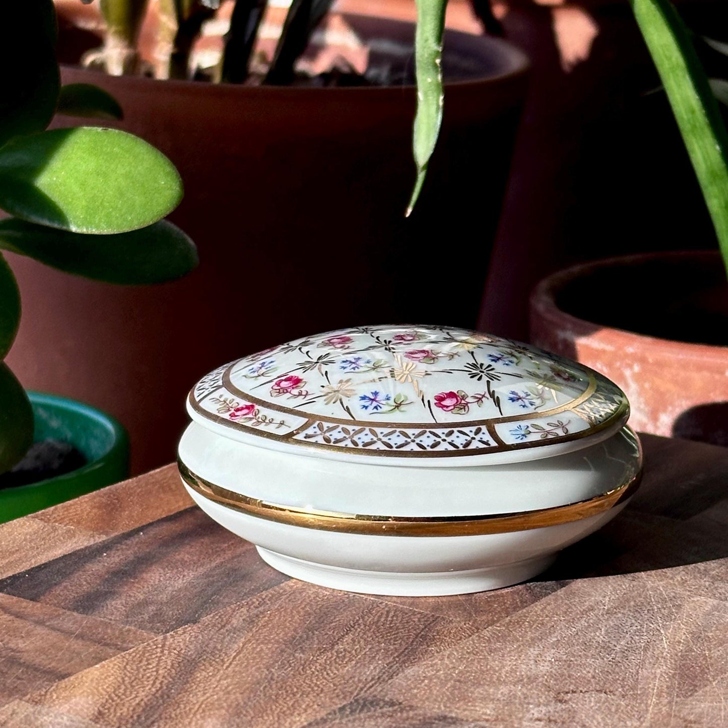 Antique Limoges Castel France Porcelain Trinket Box – Sèvres 18th Century Inspired