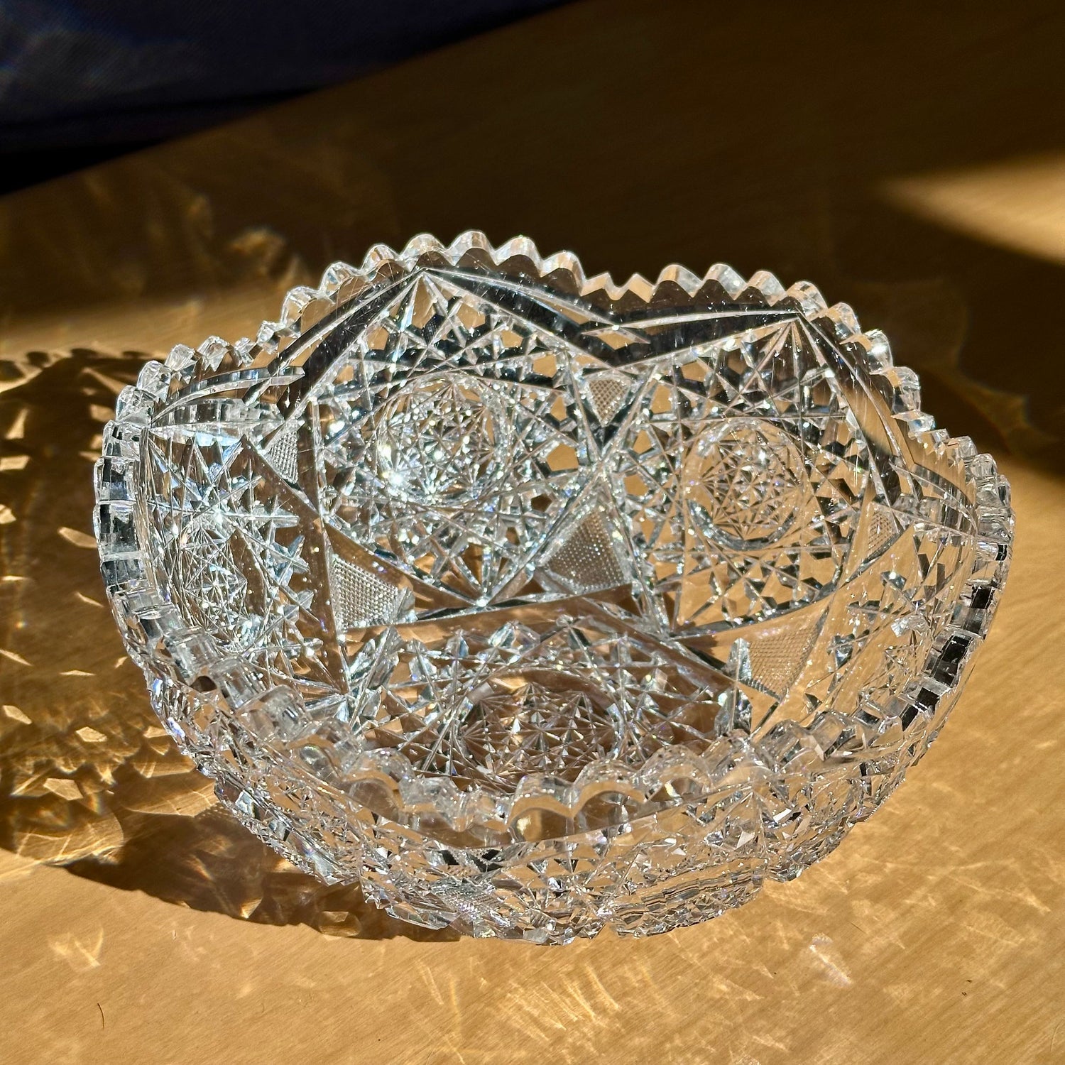 American Brilliant Cut Glass