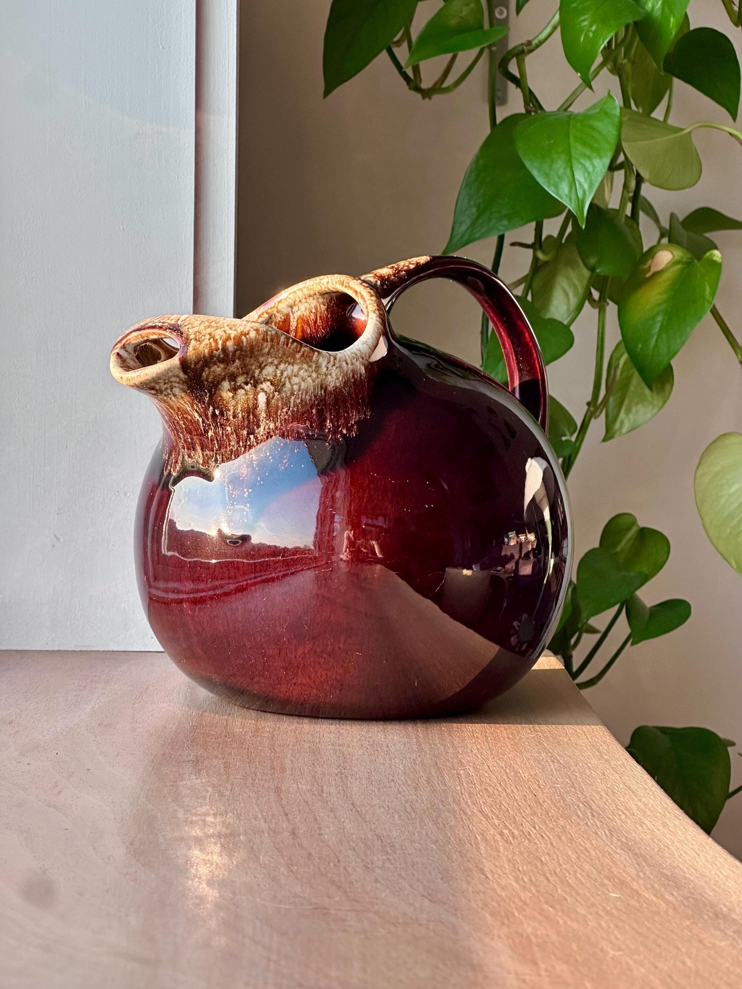 Vintage York Pottery Double-Spout Pitcher – Pfaltzgraff Ceramics York