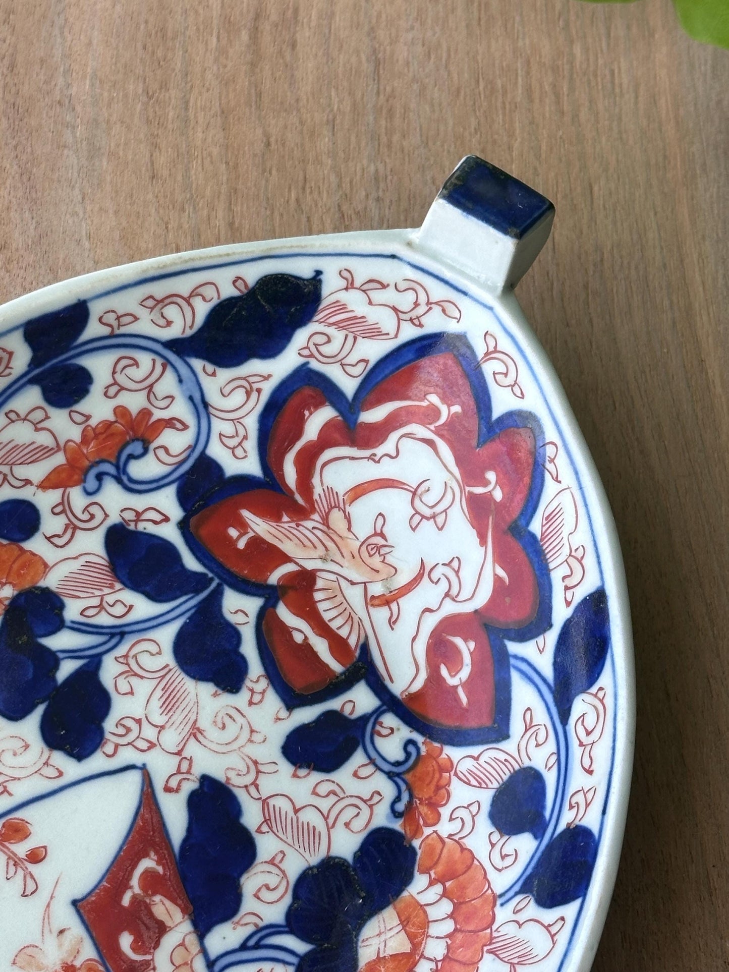 Antique Japanese Imari Boat Dish - Meji Period 1868-1912