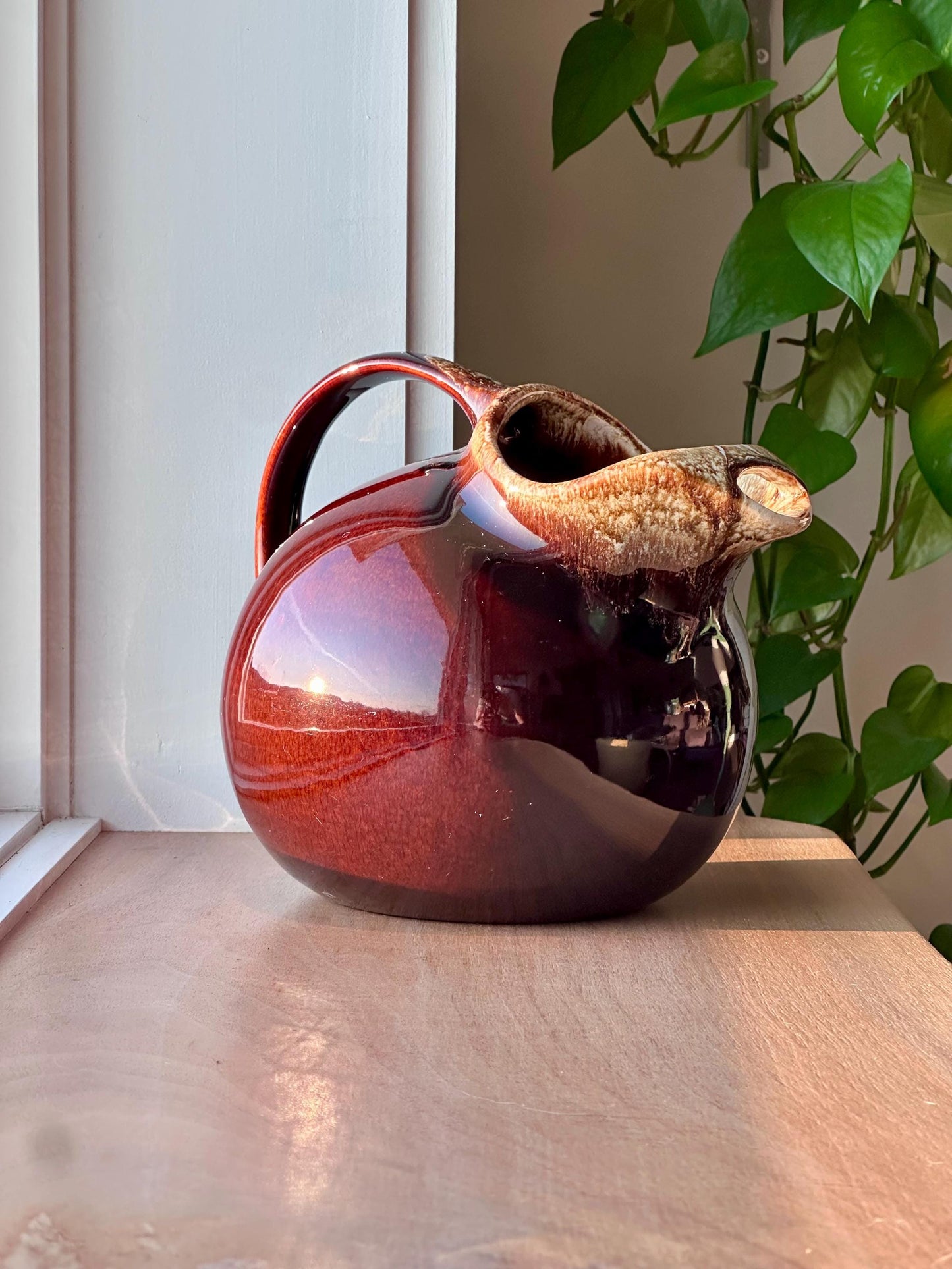 Vintage York Pottery Double-Spout Pitcher – Pfaltzgraff Ceramics York
