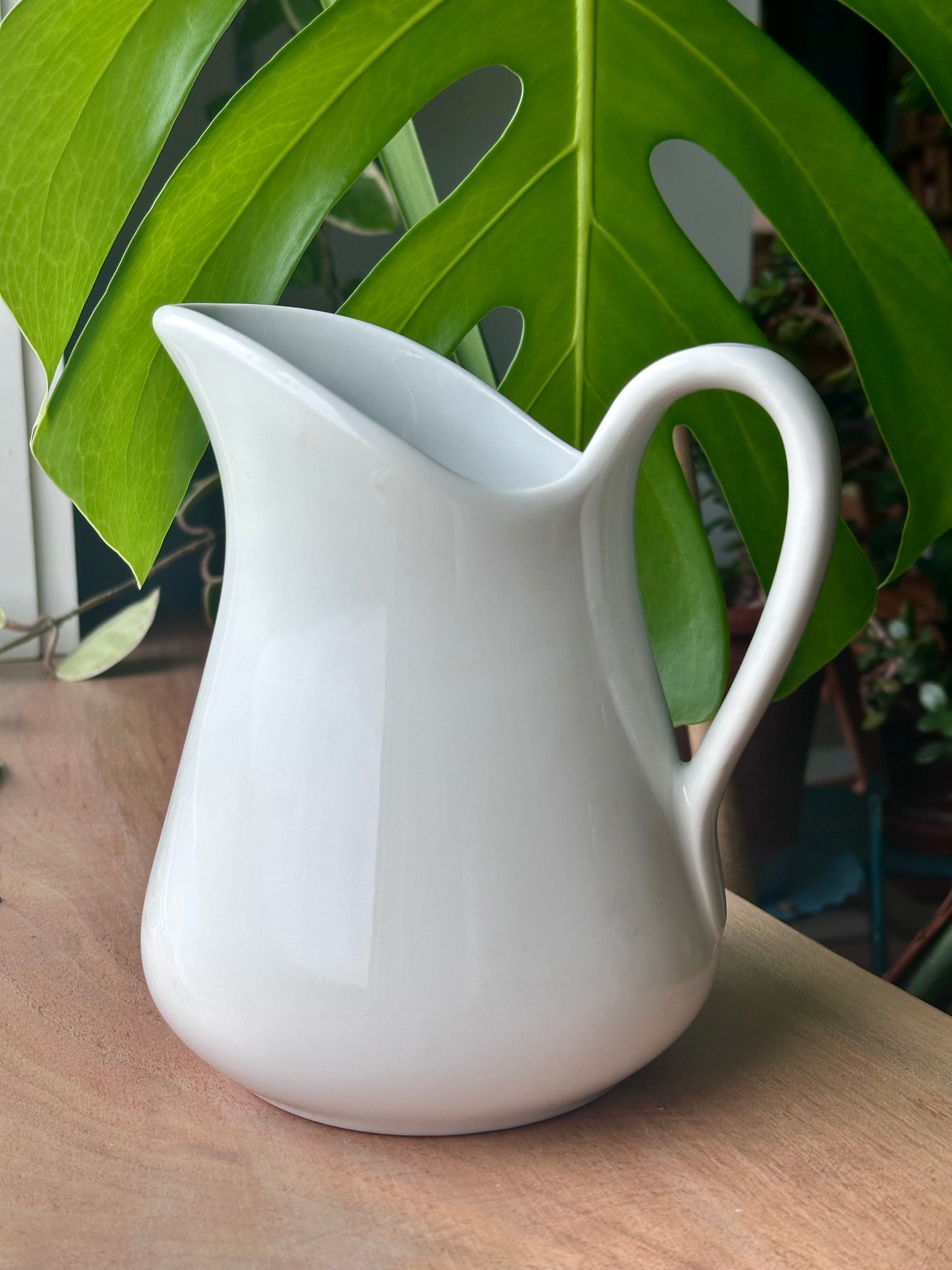 Pair of Vintage Pilivuyt French Porcelain Pitchers