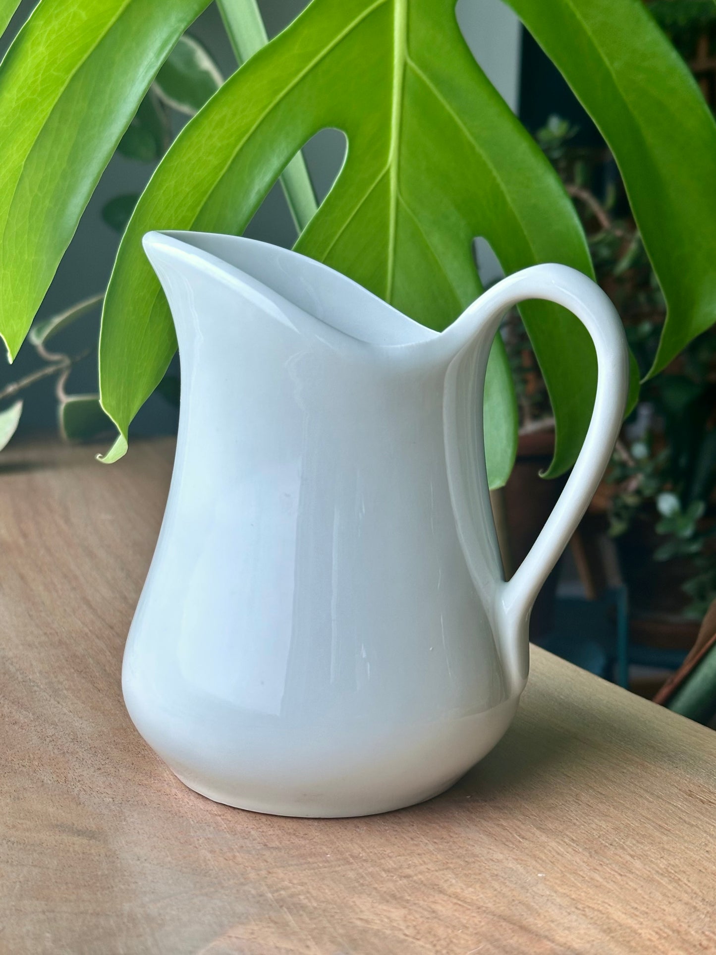 Pair of Vintage Pilivuyt French Porcelain Pitchers